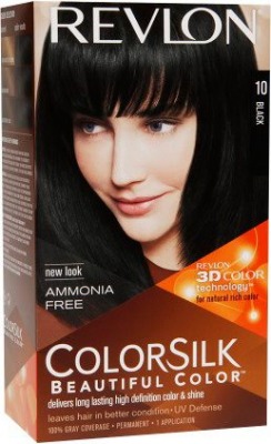 ColorSilk - Tinta per Capelli 10 Black