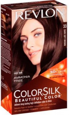 ColorSilk - Tinta per Capelli 33 Dark Soft Brown