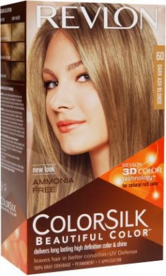 ColorSilk - Tinta per Capelli 60 Dark Ash Blonde