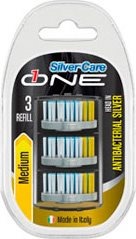 Silver Care One Ricariche - 3 Testine Medium