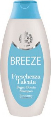 Breeze Freschezza Talcata - Bagno Doccia Shampoo Idratante 400 ml