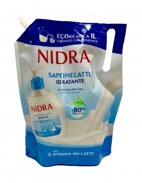 Nidra Sapone Liquido Eco ricarica 1 Lt