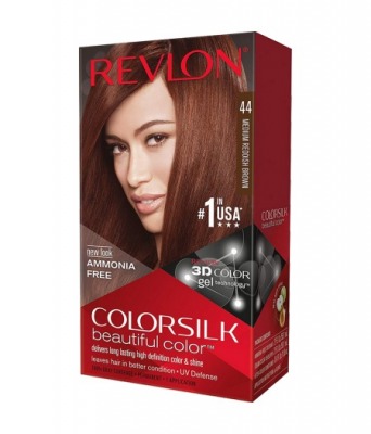 ColorSilk - Tinta per Capelli 44 Castano ramato medio