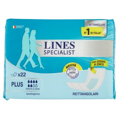 Lines Specialist Rettangolare Plus x22