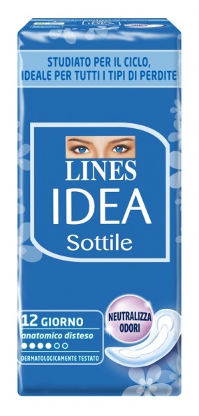 Idea Sottile anatomico disteso – 12 pz.