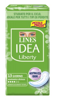 Idea Liberty anatomico disteso – 13 pz.