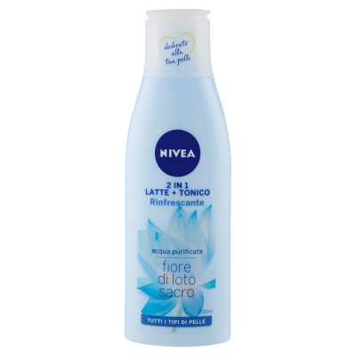 Nivea 2 in 1 Latte Detergente + Tonico 200 ml