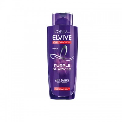 Elvive Shampoo Purple Anti-Giallo 200 Ml