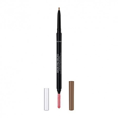 Rimmel Sopracciglia London Matita Sopracciglia Brow Pro Microdefiner Formula A Lunga Durata Pettinino Incorporato 001 Blonde