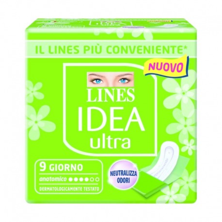 Idea Ultra Giorno Anatomico 9 Pz Assorbenti