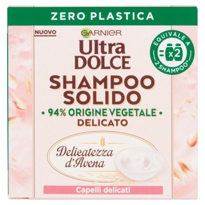 Shampoo Solido Ultra Dolce Delicatezza Avena 60 gr