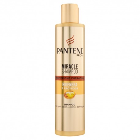 Pantene Pro-V Miracle Shampoo Protezione Cheratina Rigenera e Protegge 250 ml