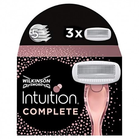 Ricarica Per Rasoio Intuition Complete - Pack 3 Lame