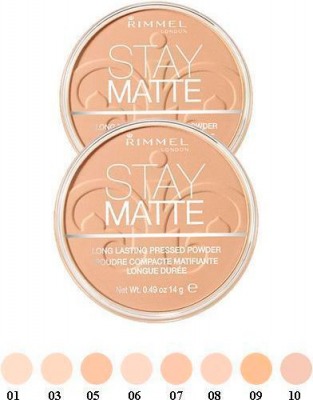 STAY MATTE - Cipria Compatta 05 Silky Beige