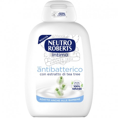 NEUTRO ROBERTS INTIMO ANTIBATTERICO CON ESTRATTO DI TEA TREE 200 ML