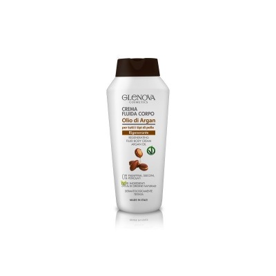 Glenova Crema Fluida Corpo Olio Di Argan 300 Ml