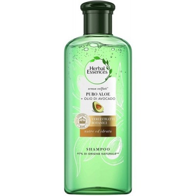 Shampoo Puro Aloe + Avocado 225ml.Nutre Ed Idrata