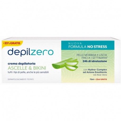 Crema Depilatoria Ascelle E Bikini Tubo 75 + 25 Ml