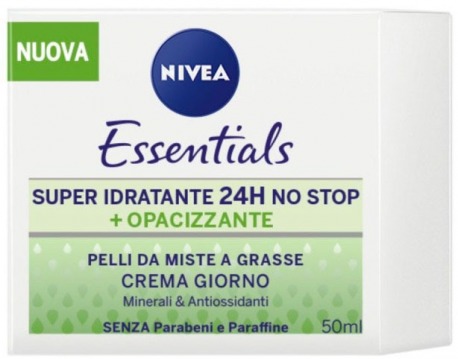 Crema Idratante Opacizzante Pelli da Miste a Grasse 50 ml