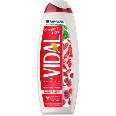 Vidal Bagnodoccia 500 Ml Cranberry&Goji