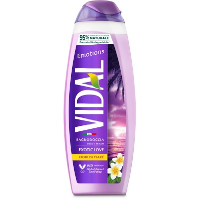 Vidal Bagnodoccia 500 Ml Emot.Fiori Tiaré