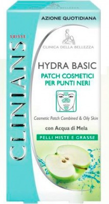Hydra Basic Patch Cosmetici per Punti Neri 4 Patch Naso + 4 Patch Fronte/Mento