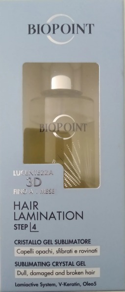 Biopoint Hair Lamination Step 4 - Cristallo Gel Sublimatore 50 Ml