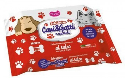 Salviettine Cani & Gatti XXL 20 pz