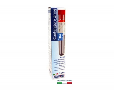 Provetta sterile urine 12ml