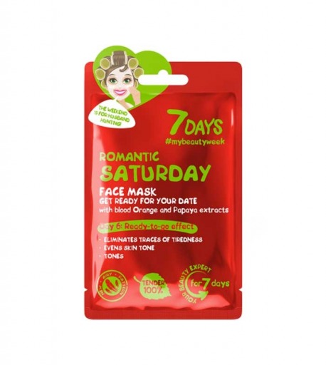 Maschera viso 7 giorni - Romantic Saturday