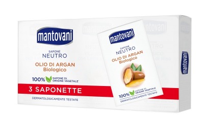 Sapone Neutro Con Olio Di Argan Bio 90 Gr 3 Pz