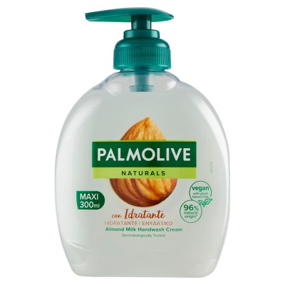 Palmolive sapone liquido mani Naturals latte e mandorla 300 ml