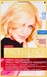 Excellence Creme Crema Colorante 01 Biondo Ultra Chiaro Naturale