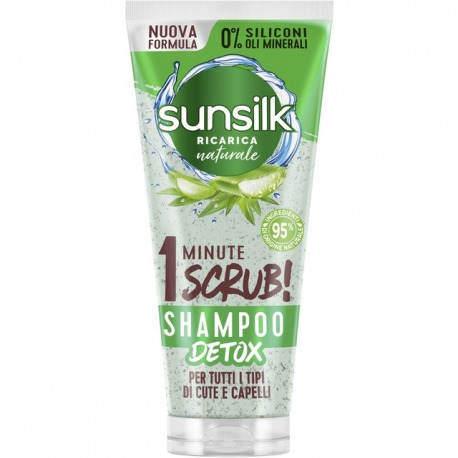 Shampoo Detox Scrub Aloe Vera 1 Minute Tutti I Tipi Di Cute E Capelli 200 Ml