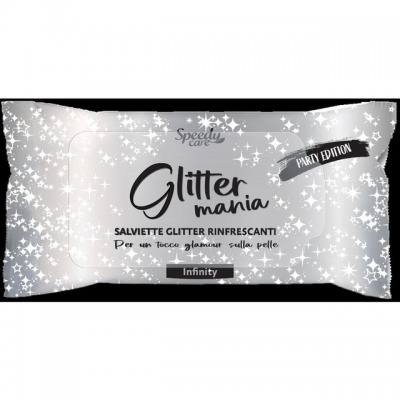 Glittermania Salviette Glitter Rinfrescanti Infinity