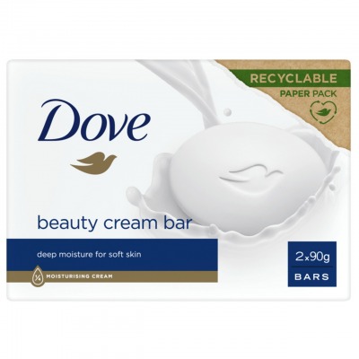 Dove Saponetta Cremosa Original 2 Pezzi X 90 Grammi