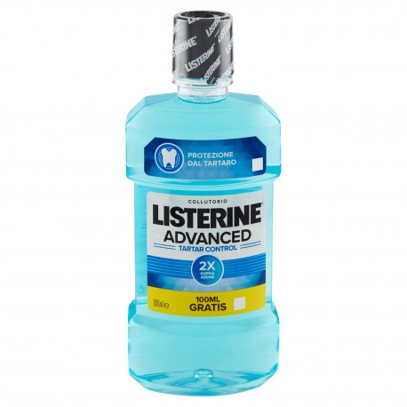 Listerine New Advance - Tartar Protect Menta Artica 600 ml