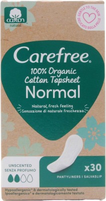 Salvaslip 100% Organic Cotton Normal distesi, 30 pz