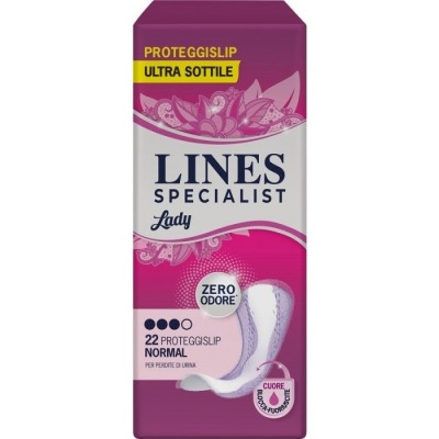 Proteggislip Ultra Sottile Light Normal Lines Specialist Lady 22 Pezzi