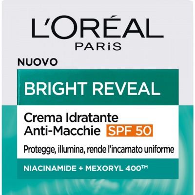 Bright Reveal Crema Idratante Anti Macchie Niacinamide Spf50+ 50 Ml