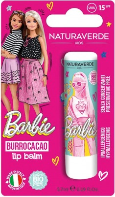 Naturaverde Kids - Mattel Barbie - Burrocacao alla Fragola con Burro di Karite BIO