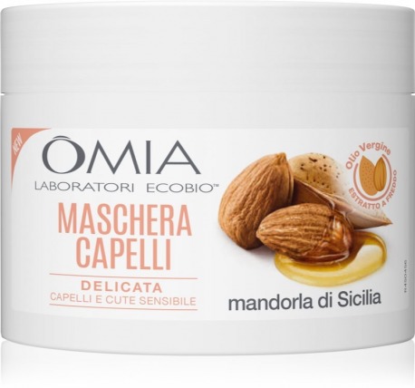 Maschera Capelli Mandorla Di Sicilia Omia Laboratori Ecobio 250ml