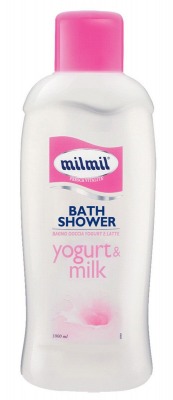 Mil Mil Bagno 1000 Ml. Yogurt & Latte, Bianco, Made In Italy