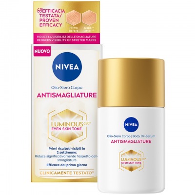 Nivea Luminous630 Olio-Siero Corpo Anti-Smagliature 100 ml