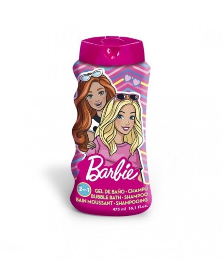 Barbie 2 in 1 Bagnoschiuma + Shampoo 475ml