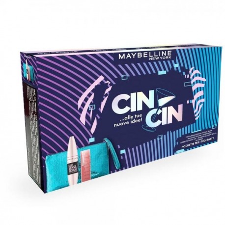 Maybelline New York Coffret Occhi Ciglia + Rossetto Vinyl Ink 20