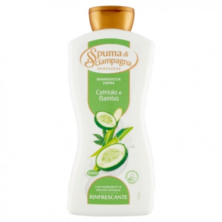 Benessere Bagnodoccia Crema Cetriolo e Bambù 650 ml