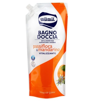 Mil Mil Bagno Doccia Passiflora & Mandarino Flaconbusta 750ml