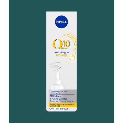 Nivea Viso Q10 Anti-rughe Power Contorno Occhi Levigante 15 ml