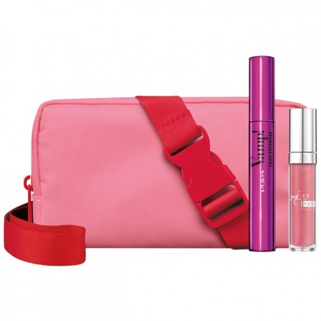 Pochette Kit Vamp! Mascara Lash Extender + Miss Pupa Gloss